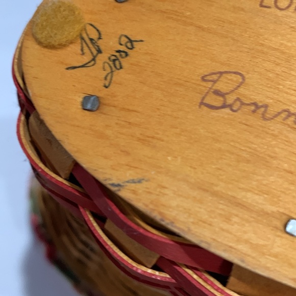 Longaberger Geranium Basket Set - Picture 6 of 16